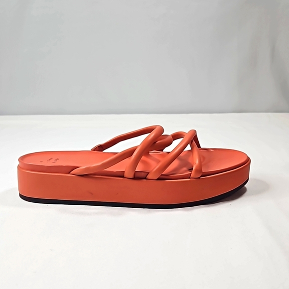 a new day melon platform Chunky Sandals Size 8.5 - Picture 1 of 7